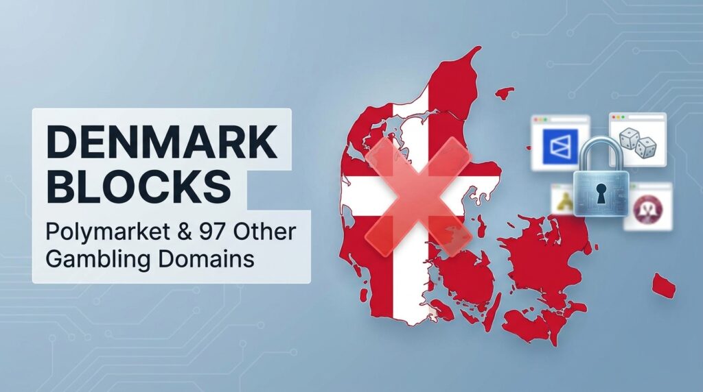Denmark Blocks Polymarket and 97 Other Gambling Domains in Regulatory Crackdown