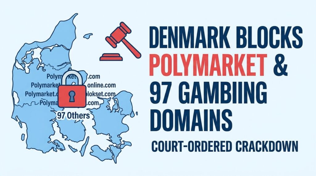 Denmark Blocks Polymarket and 97 Other Gambling Domains in Sweeping Court-Ordered Crackdown