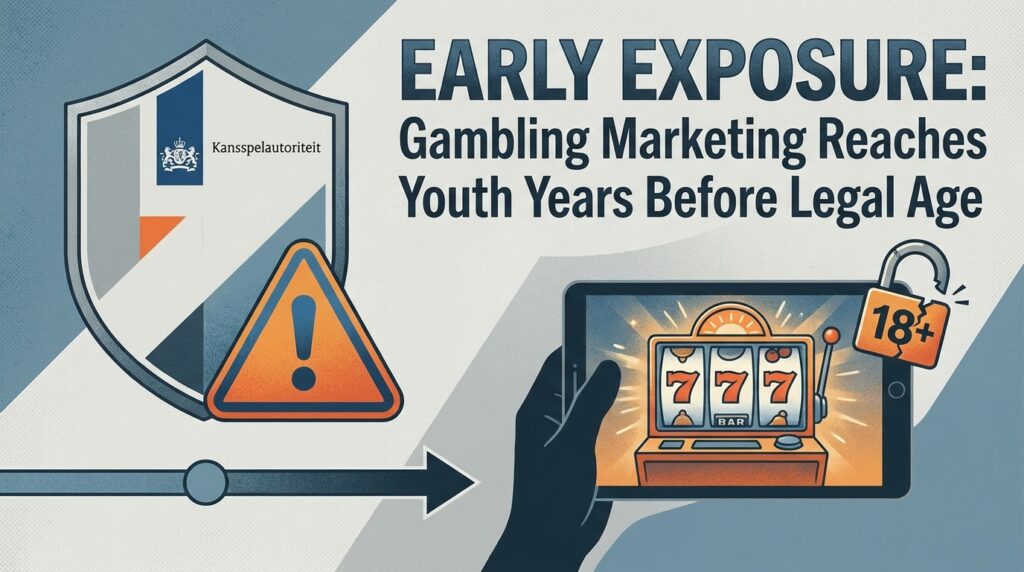 Dutch Gaming Authority Finds Gambling Exposure Begins Years Before Legal Age