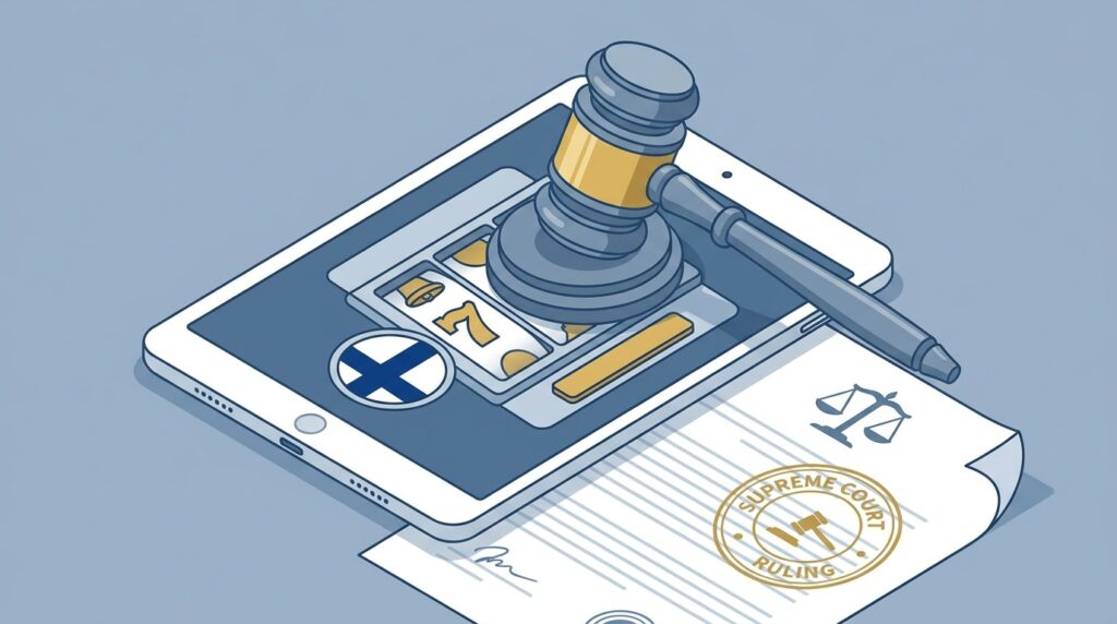 Finland’s Supreme Court Rules Against Treating Each Online Slot Spin as a Separate Gambling Agreement