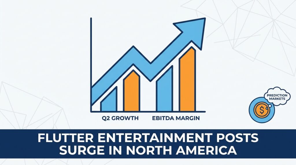Flutter Entertainment Posts Surge in North America EBITDA Margin as Prediction Markets Fuel Q2 Growth