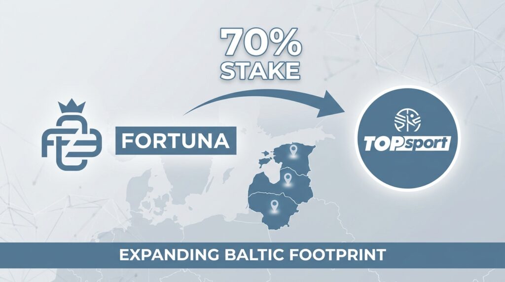 Fortuna Entertainment Group Secures 70% Stake in TOPsport, Expanding Baltic Footprint