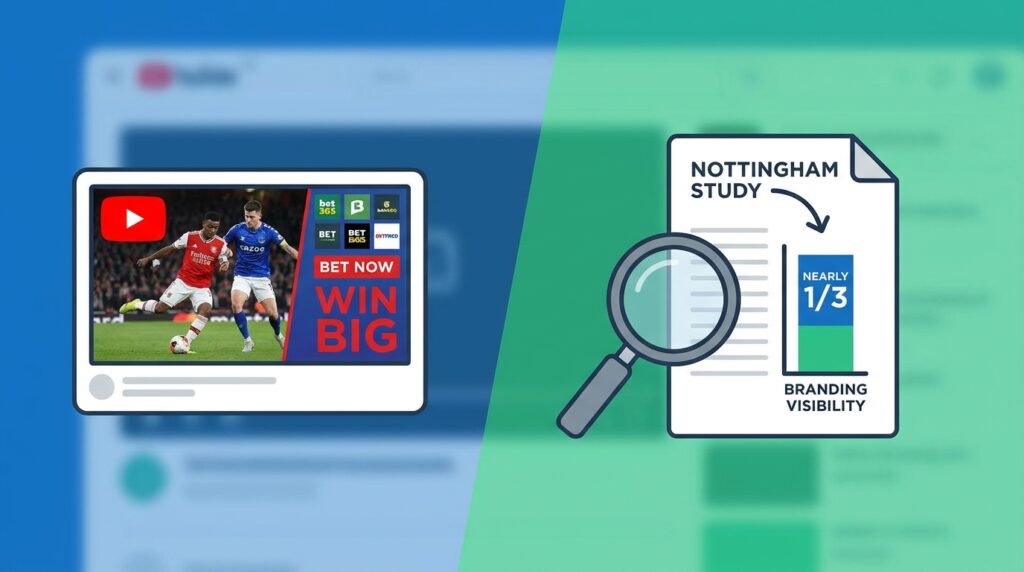 Gambling Branding Visible in Nearly One-Third of Premier League YouTube Highlights, Nottingham Study Finds