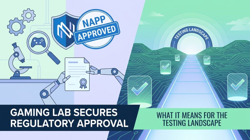Gaming Lab Secures Regulatory Approval from NAPP: What It Means for the Testing Landscape