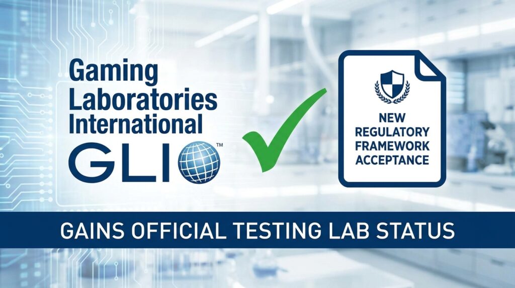 Gaming Laboratories International Gains Acceptance as Testing Lab Under New Regulatory Framework