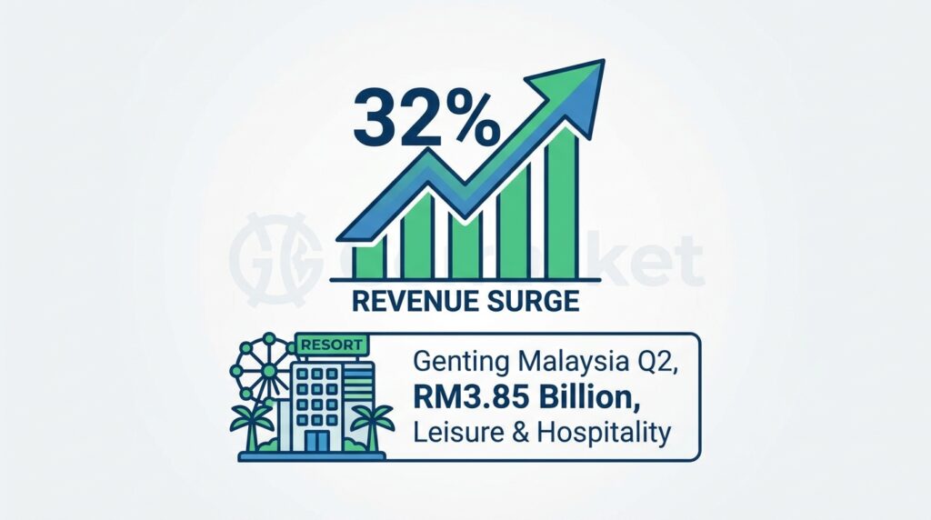 Genting Malaysia Posts 32% Revenue Surge to RM3.85 Billion in Q2, Fuelled by Leisure and Hospitality Growth