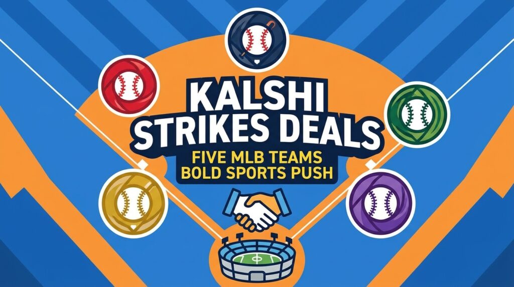Kalshi Strikes Multi-Year Marketing Deals with Five MLB Teams in Bold Sports Push