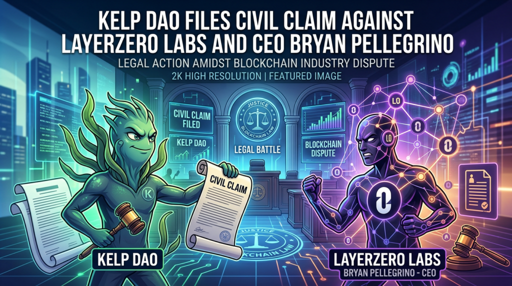 KelpDAO Files Civil Claim Against LayerZero Labs and CEO Bryan Pellegrino
