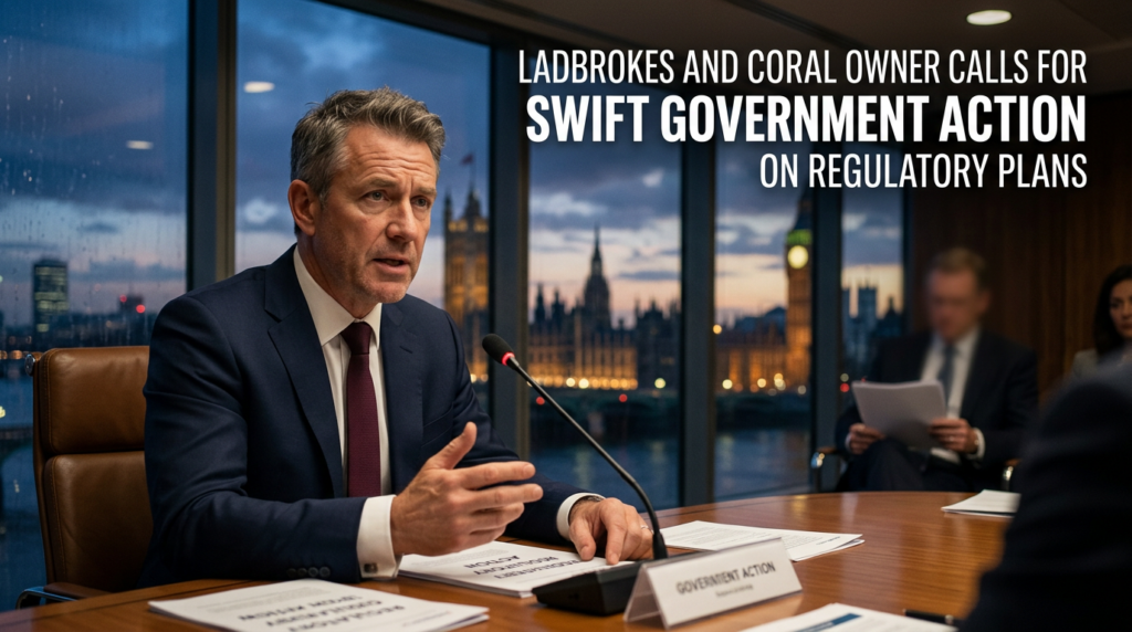 Ladbrokes and Coral Owner Calls for Swift Government Action on Regulatory Plans
