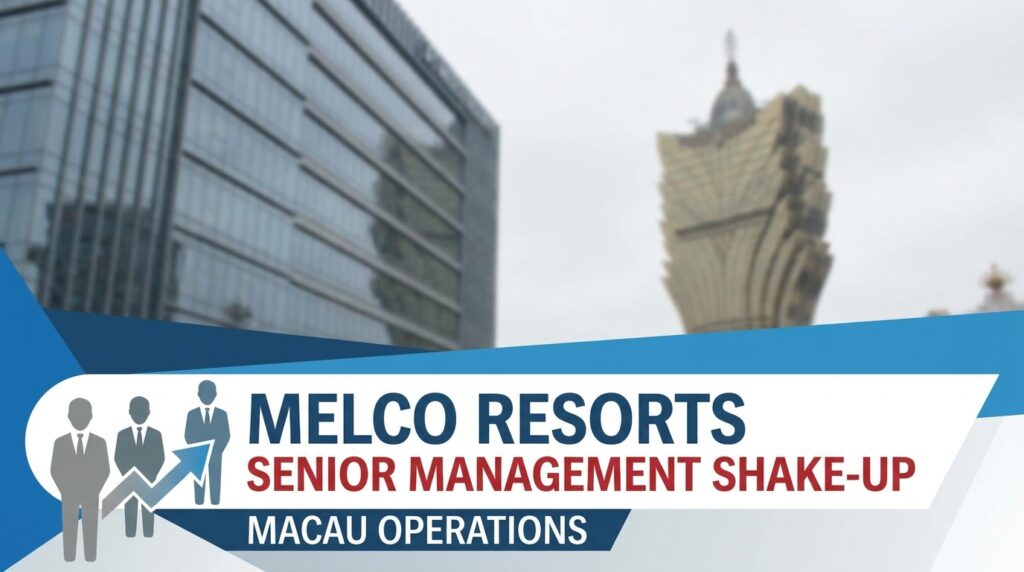 Melco Resorts Confirms Senior Management Shake-Up in Macau Operations