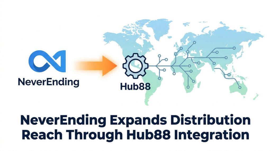 NeverEnding Expands Distribution Reach Through Hub88 Integration