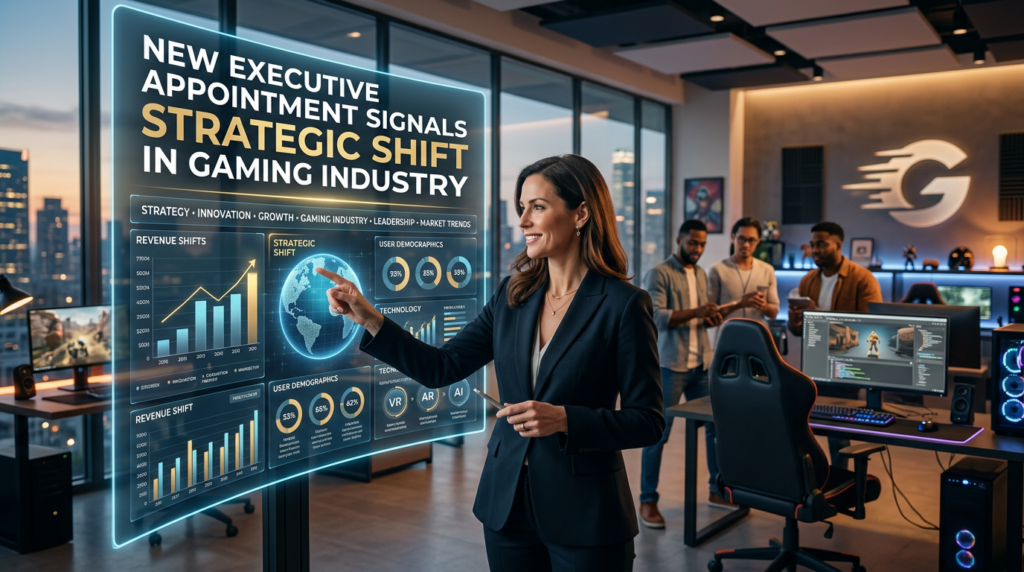 New Executive Appointment Signals Strategic Shift in Gaming Industry