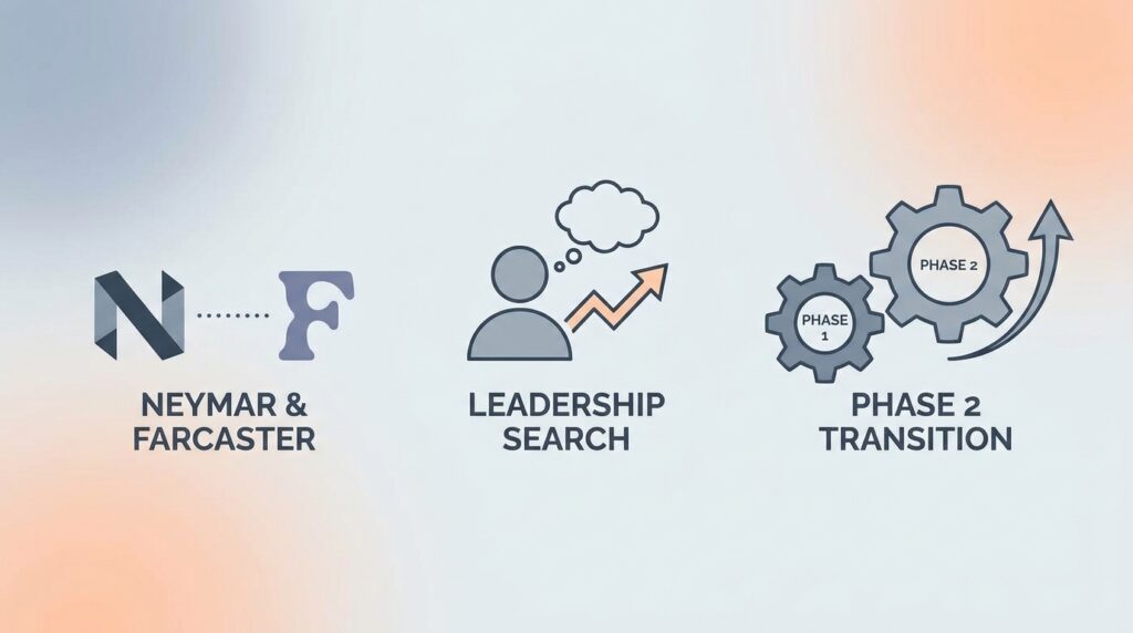 Neynar Seeks New Leadership for Farcaster as Decentralized Social Protocol Enters Second Transition Phase