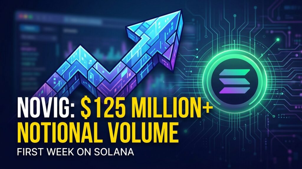 Novig Surpasses $125 Million in Notional Volume During First Week on Solana