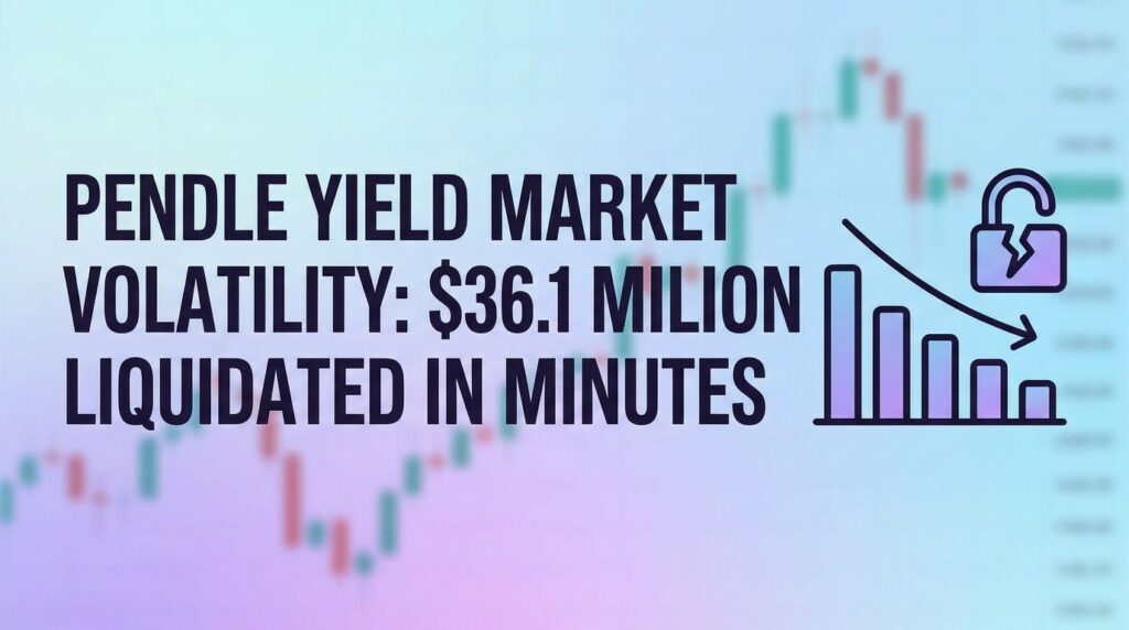 Pendle Yield Market Volatility Triggers $36.1 Million in Morpho Liquidations Within Minutes
