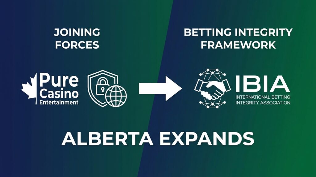 Pure Casino Entertainment Joins IBIA as Alberta’s Betting Integrity Framework Expands