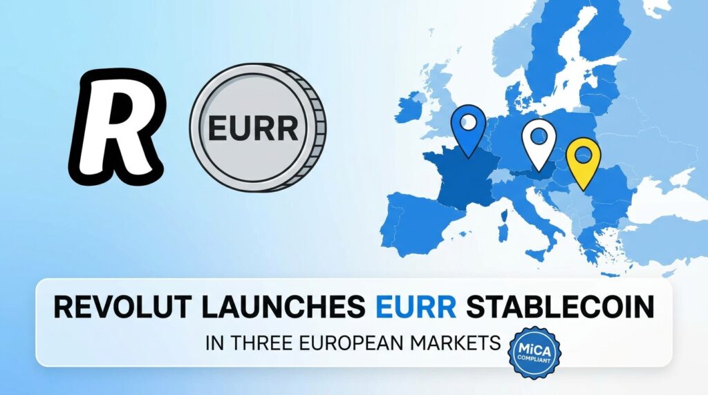 Revolut Launches EURR Stablecoin in Three European Markets With MiCA-Compliant Issuer