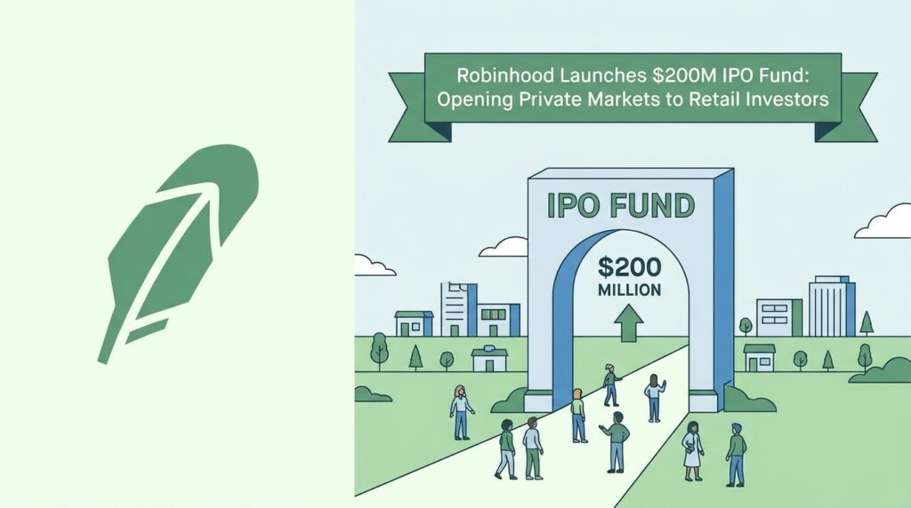 Robinhood Launches $200 Million IPO Fund to Open Private Markets to Retail Investors