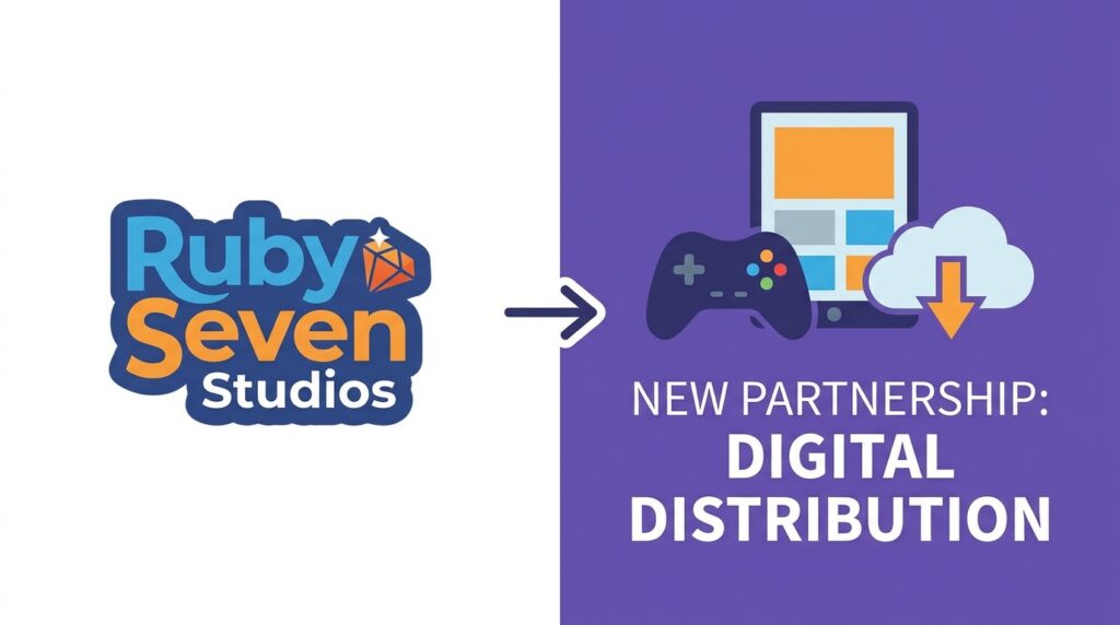Ruby Seven Studios to Distribute Digital Versions of Developer Titles in New Partnership