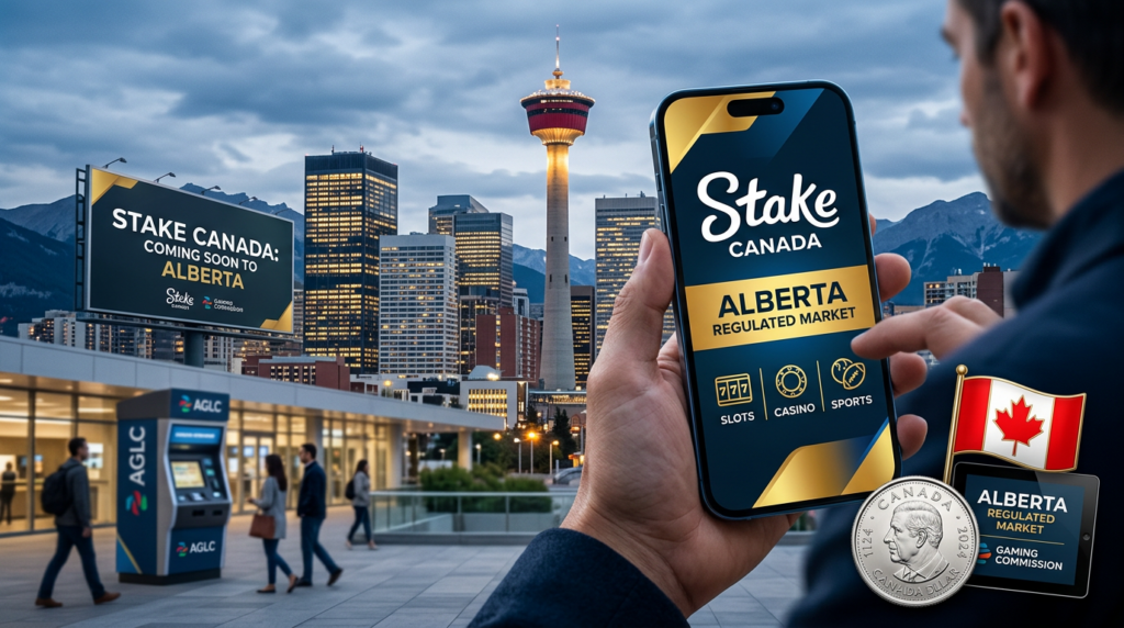 Stake Canada Eyes Entry into Alberta’s Regulated Online Gambling Market