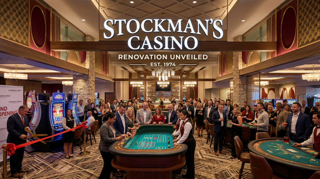 Stockman’s Casino Unveils Renovation After Year-Long Overhaul