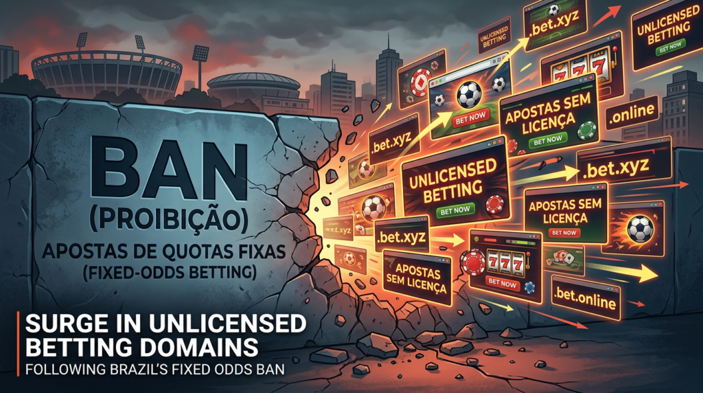 Surge in Unlicensed Betting Domains Following Brazil’s Fixed Odds Ban