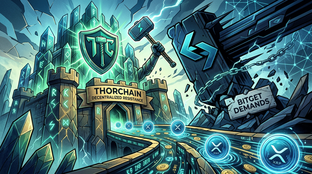 THORChain Resists Bitget’s Demands Amid Ongoing XRP Transactions