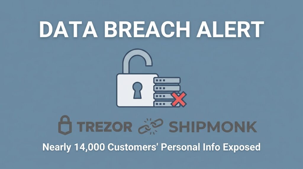 Trezor Confirms ShipMonk Data Breach Exposed Nearly 14,000 Customers’ Personal Information