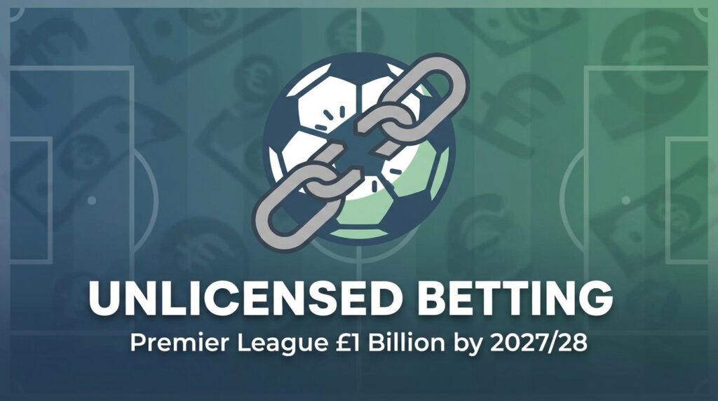 Unlicensed Betting on Premier League Football Could Hit £1 Billion a Season by 2027/28