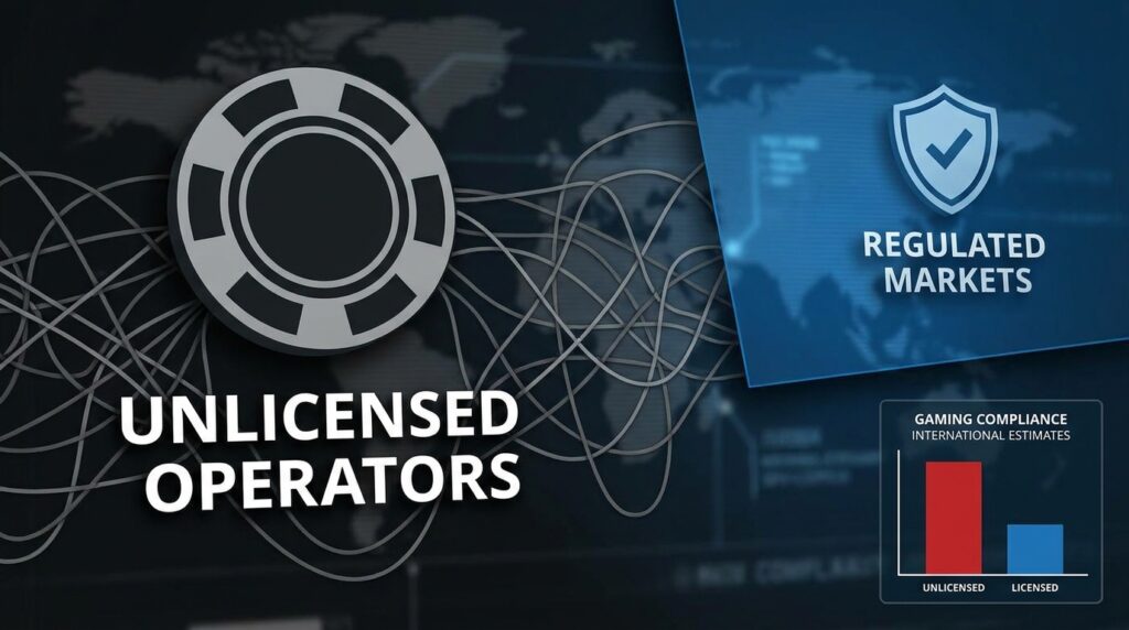 Unlicensed Operators Dominated Online Betting Markets, Gaming Compliance International Estimates