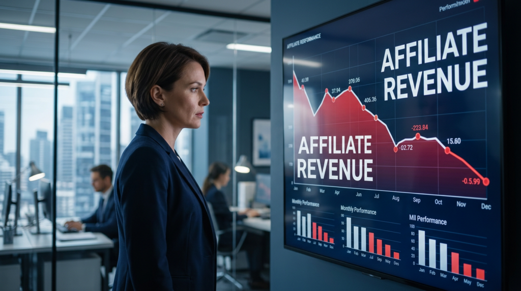 Affiliate Reports Revenue Decline Amid Market Challenges