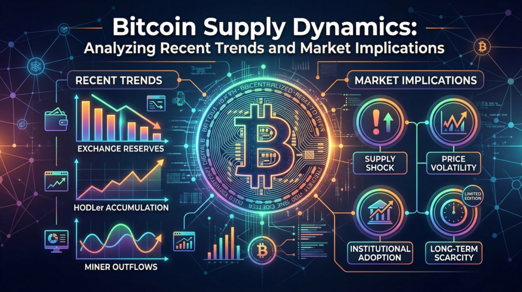 Bitcoin Supply Dynamics: Analyzing Recent Trends and Market Implications