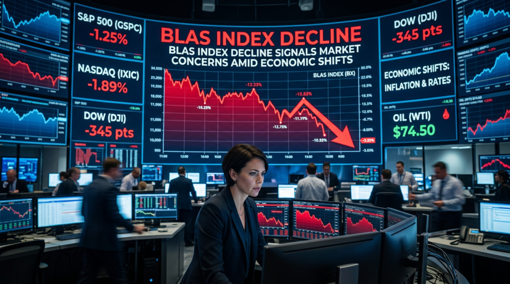 Blas Index Decline Signals Market Concerns Amid Economic Shifts