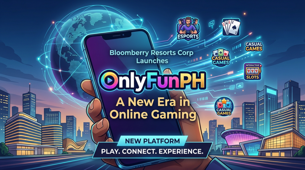 Bloomberry Resorts Corp Launches OnlyFunPH: A New Era in Online Gaming
