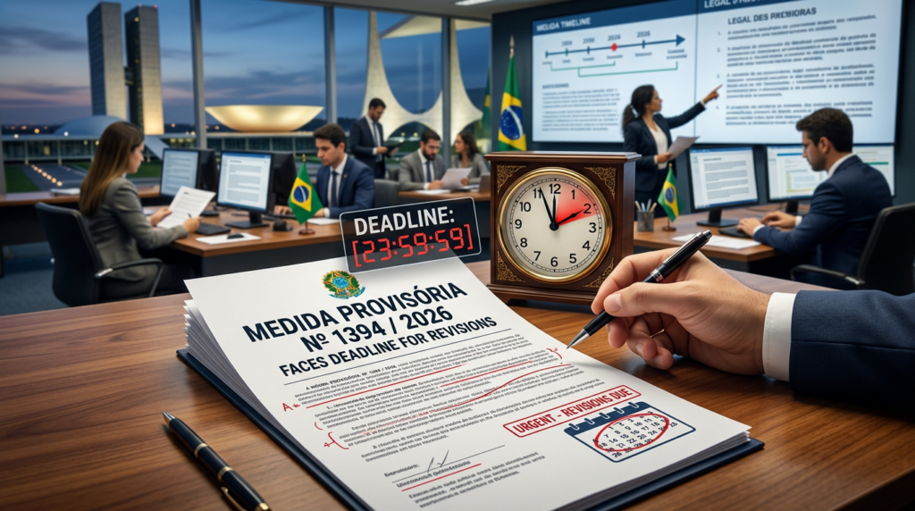 Brazil’s Provisional Measure 1394/2026 Faces Deadline for Revisions
