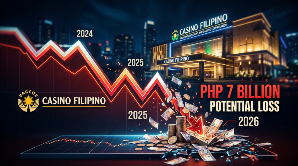 Casino Filipino Faces Potential Losses of PHP7 Billion by 2026