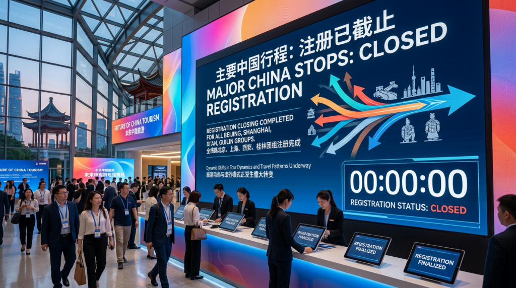Closure of Registration for Major China Stops Signals Shift in Tour Dynamics
