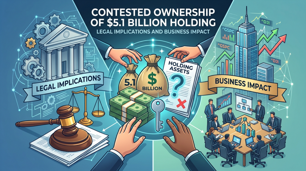 Contested Ownership of $5.1 Billion Holding: Legal Implications and Business Impact