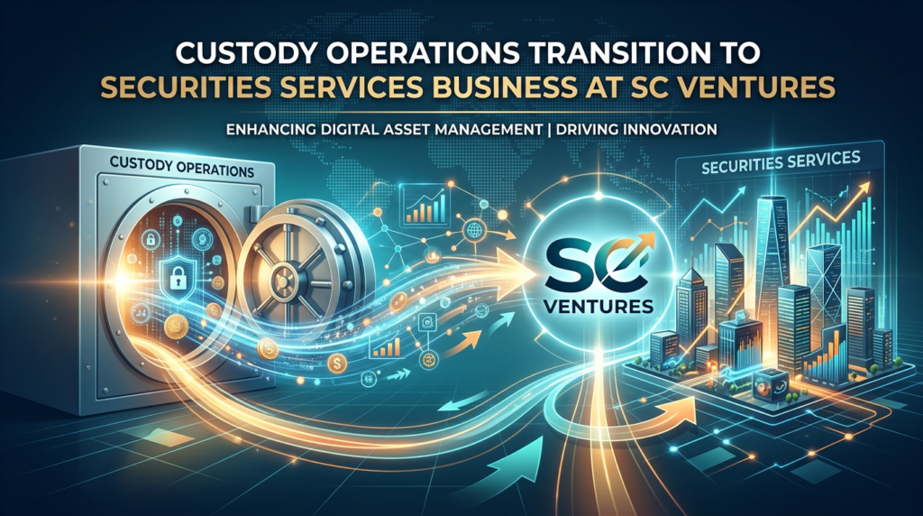 Custody Operations Transition to Securities Services Business at SC Ventures