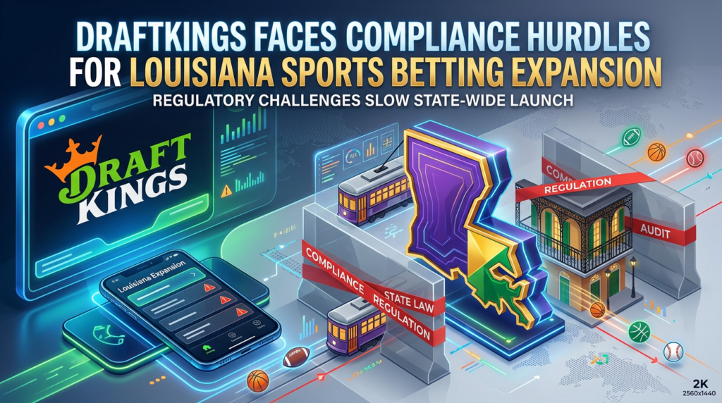 DraftKings Faces Compliance Hurdles for Louisiana Sports Betting Expansion
