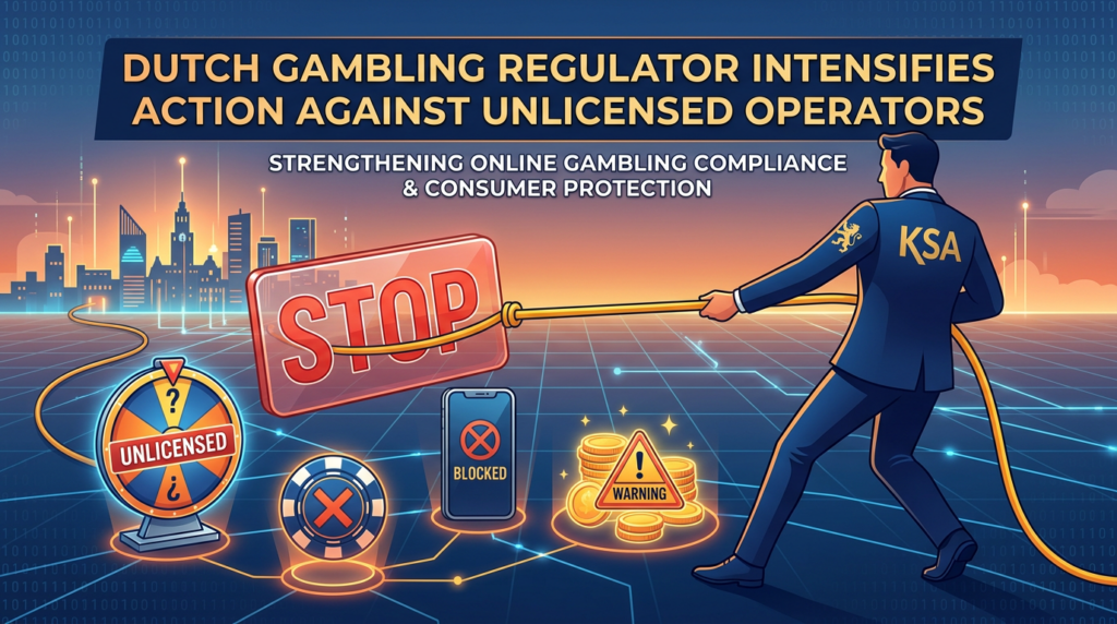 Dutch Gambling Regulator Intensifies Action Against Unlicensed Operators