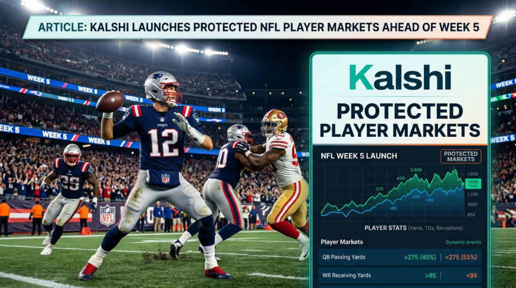 Kalshi Launches Protected NFL Player Markets Ahead of Week 5