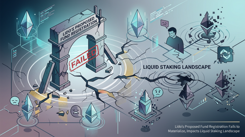 Lido’s Proposed Fund Registration Fails to Materialize, Impacts Liquid Staking Landscape