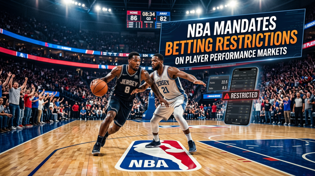 NBA Mandates Betting Restrictions on Player Performance Markets