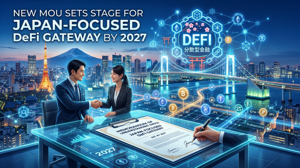 New MOU Sets Stage for Japan-Focused DeFi Gateway by 2027