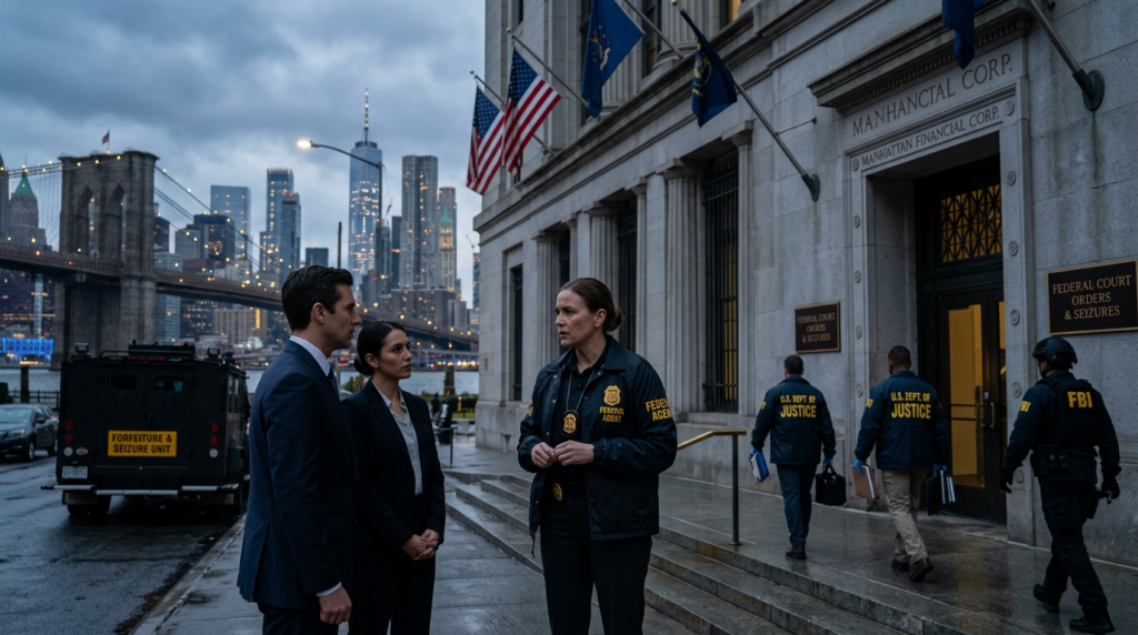 New York Settlement Enforces Federal Forfeiture and Sentencing Conditions on Financial Entities