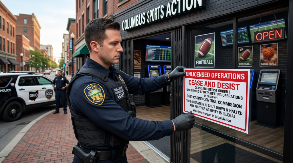 Ohio Regulator Halts Unlicensed Sports Betting Operations