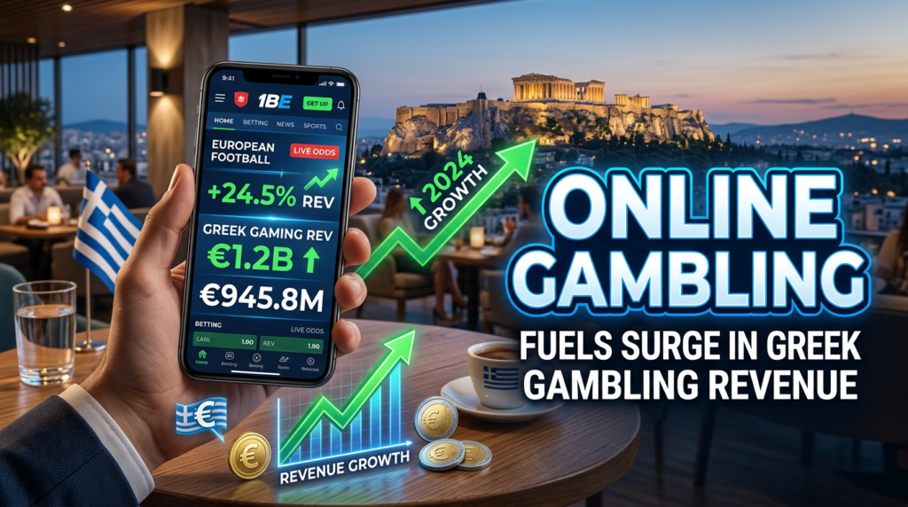 Online Gambling Fuels Surge in Greek Gambling Revenue