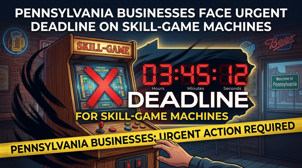 Pennsylvania Businesses Face Urgent Deadline on Skill-Game Machines