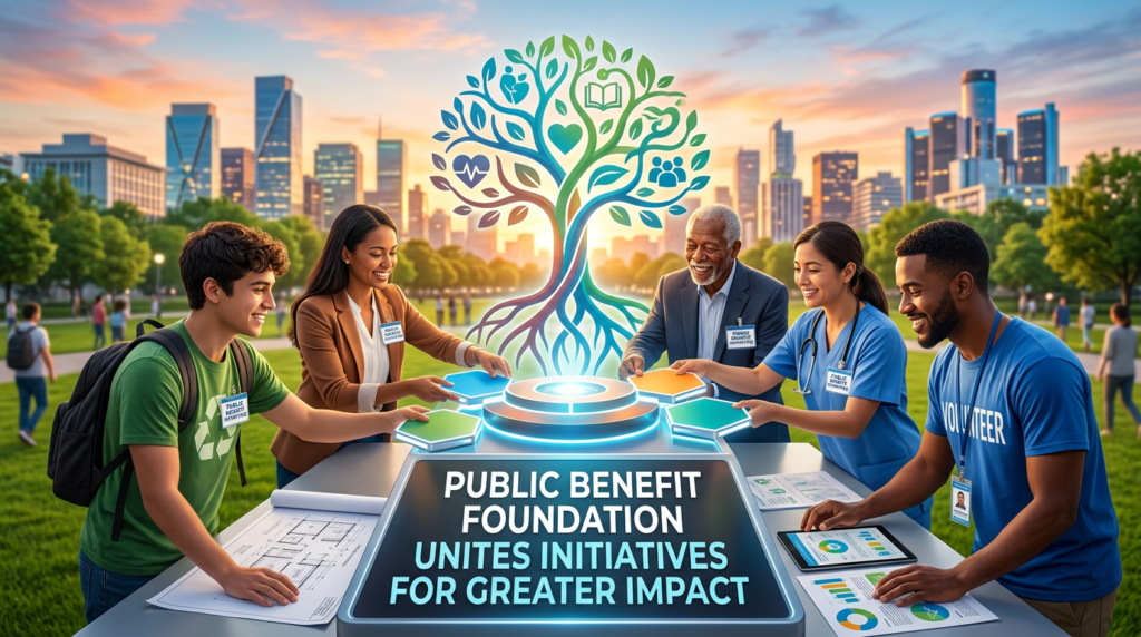 Public Benefit Foundation Unites Initiatives for Greater Impact